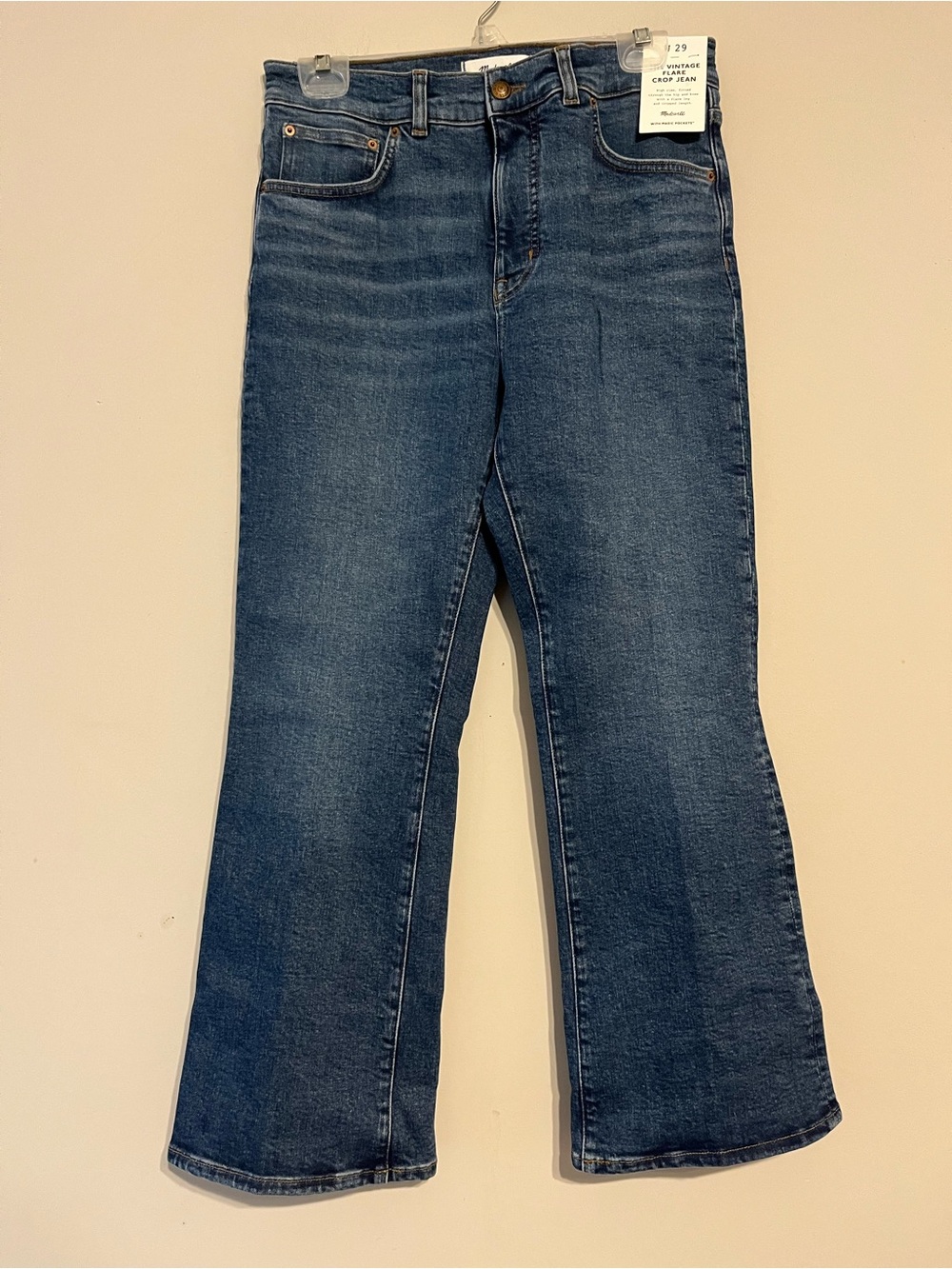 Madewell The Vintage Flare Crop Jean in
Larkwood Wash Size 29 - Picture 5 of 13
